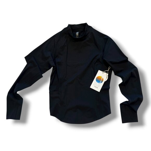 Vuori Long Sleeve Crush Rashguard Black Women’s S Performance Swim Surf Top - Picture 5 of 10